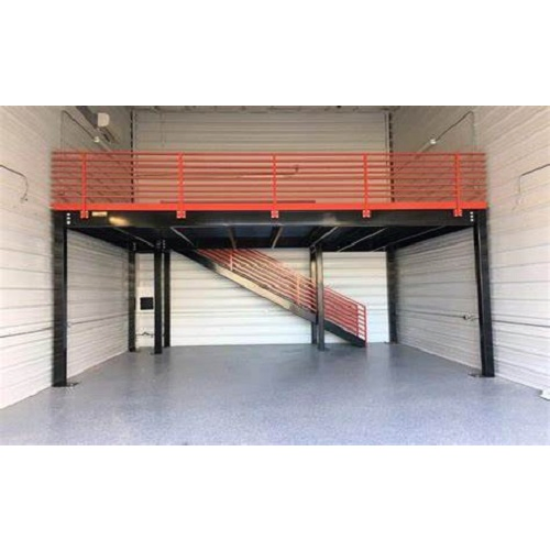 SP166 Steel Metal Plate Warehouse Storage Materials Mezzanine Floor System