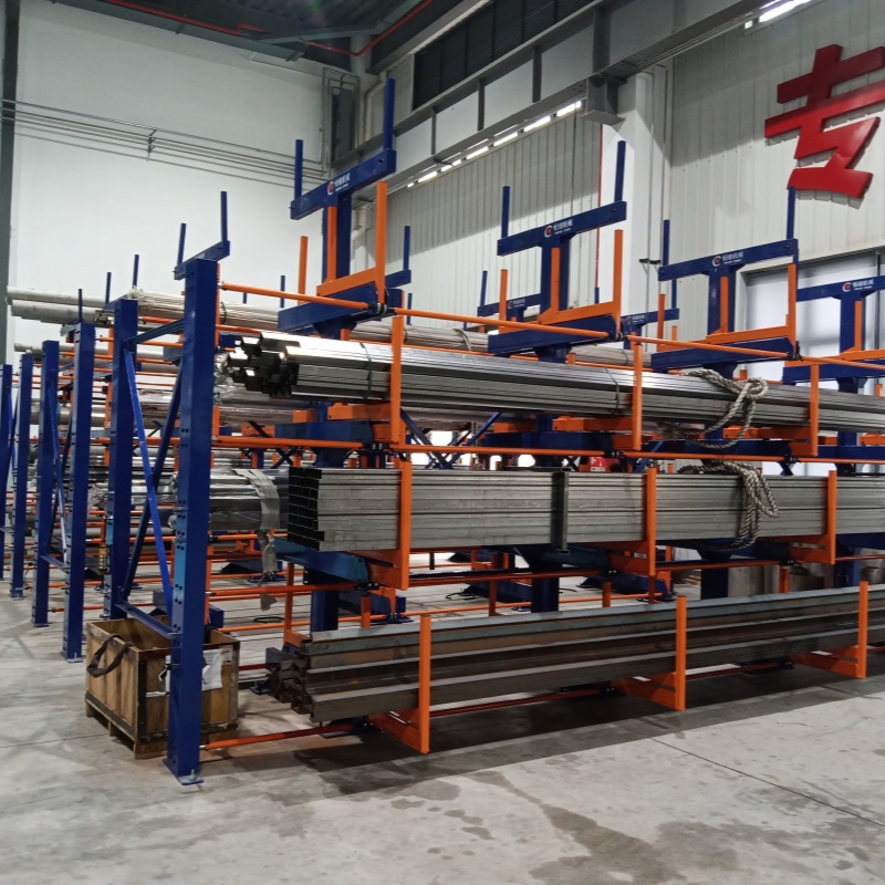 Space Saving Telescoping Cantilever Racking System