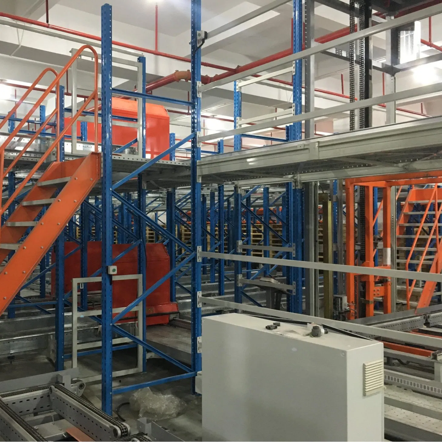 Factory Direct Mother &amp; Child Radio Shuttle Racking System Radio Shuttle Pallet Racking System for Cold Room