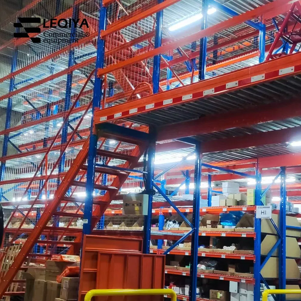 Heavy Duty Mezzanine Racking System for Industrial Storage Solutions