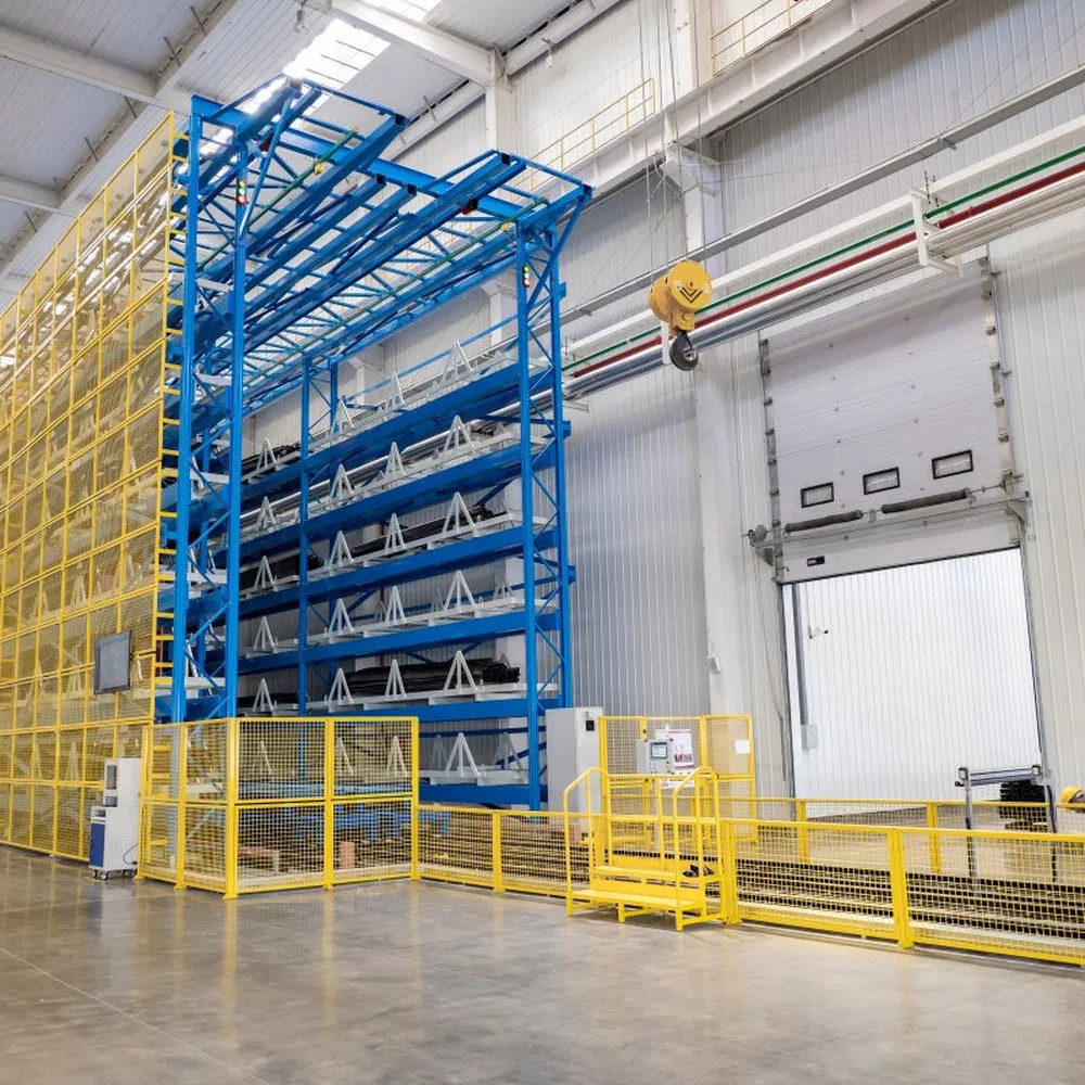 High Density Shuttle Rack Asrs Warehouse Picking System for Meat Processing Plant Cold Storage