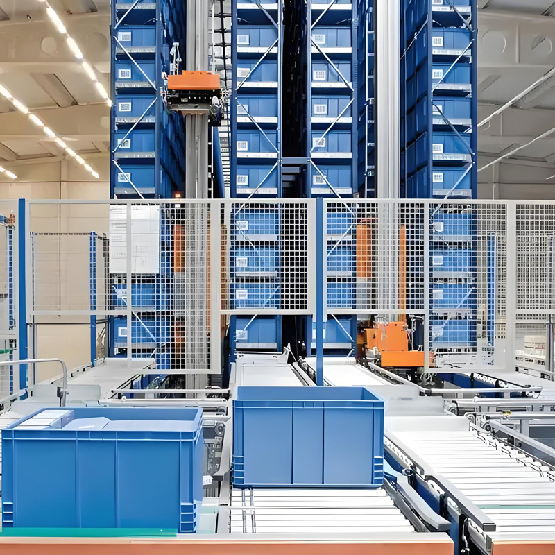 Heavy Duty Industrial High Density Asrs Automated Storage Shelving System