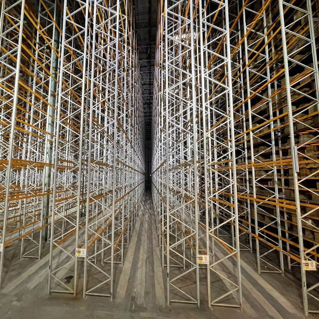 Conventional Industrial Systems Narrow Aisle Pallet Vna Racking System with Factory Price