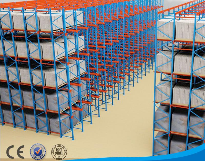 Fifo Type Heavy Duty Drive in Racking System for Cold Room Storage
