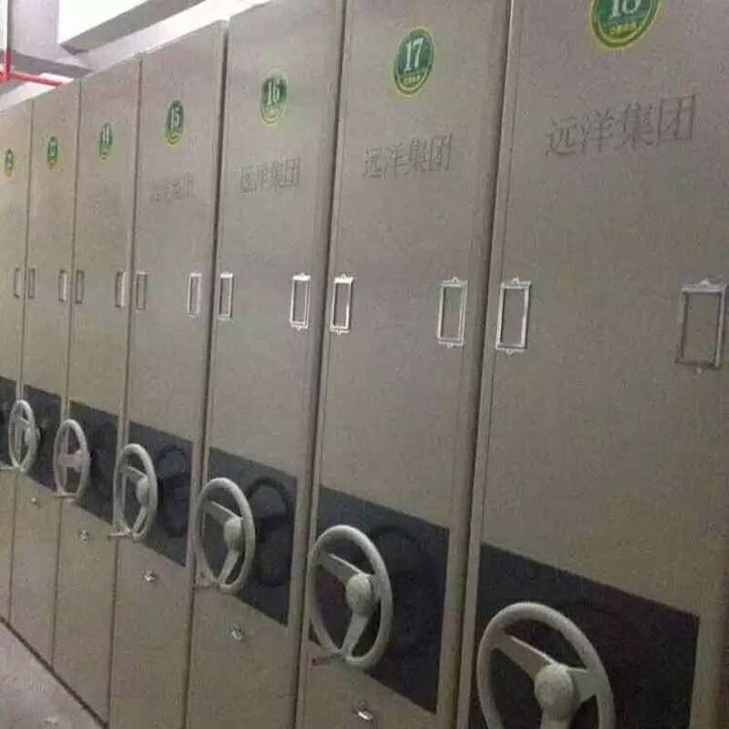 Archive Compact Shelving Storage Adjustable Shelf Movable Cabinet High-Density Manual Mobile Shelves