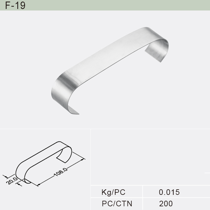 Metal Accessories with White Zinc for Industrial Storages (F-3C)