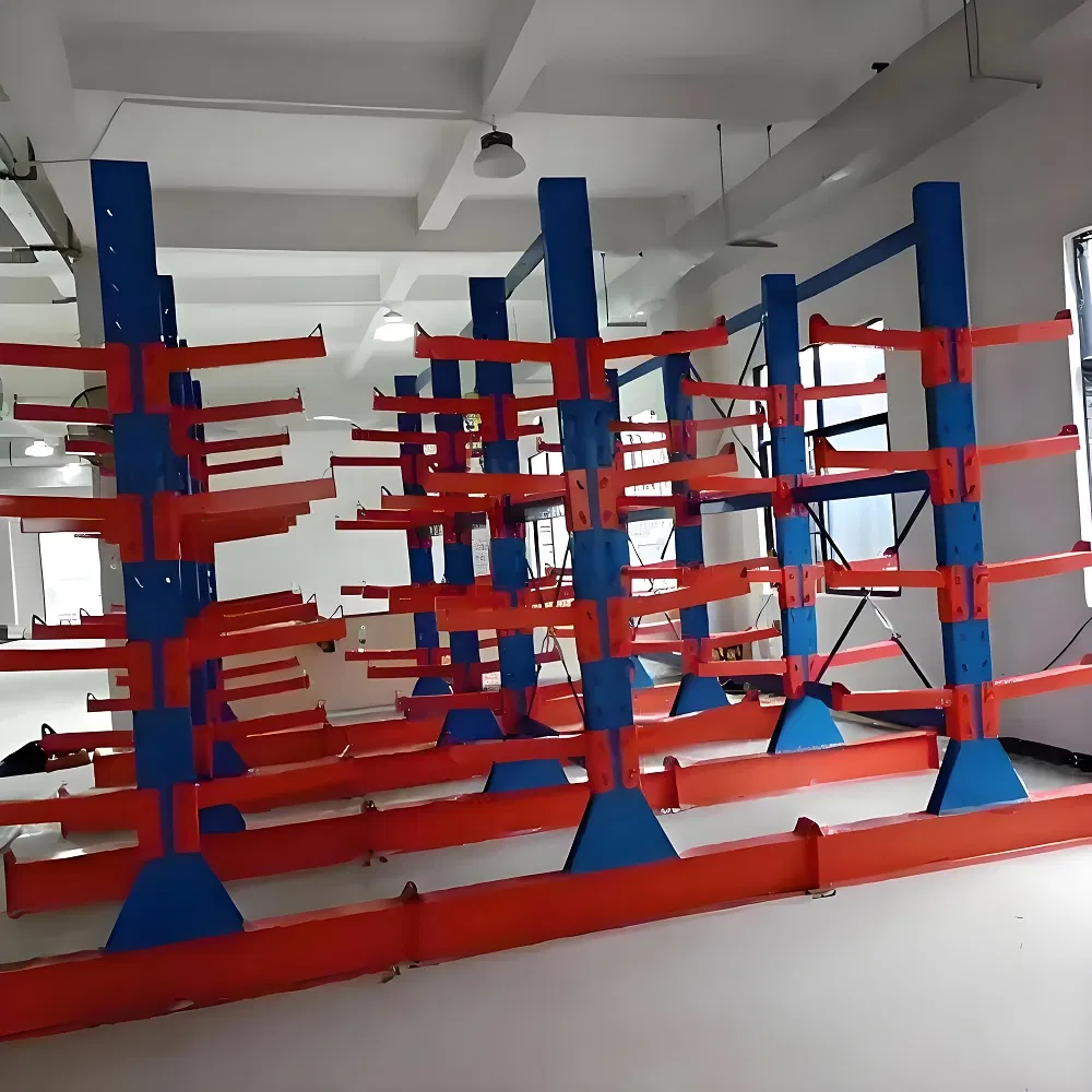 Customized Size Warehouse Adjustable Heavy Duty Cantilever Storage Rack System