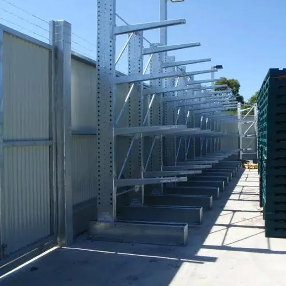 Galvanized Warehouse Heavy Duty Cantilever Racking System