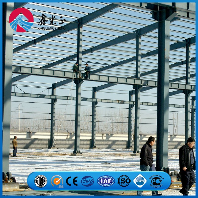 Roof Maintenance Walkway Safety Arrangement Prefab/Prefabricated Metal Construction Steel Structure Storage Warehouse