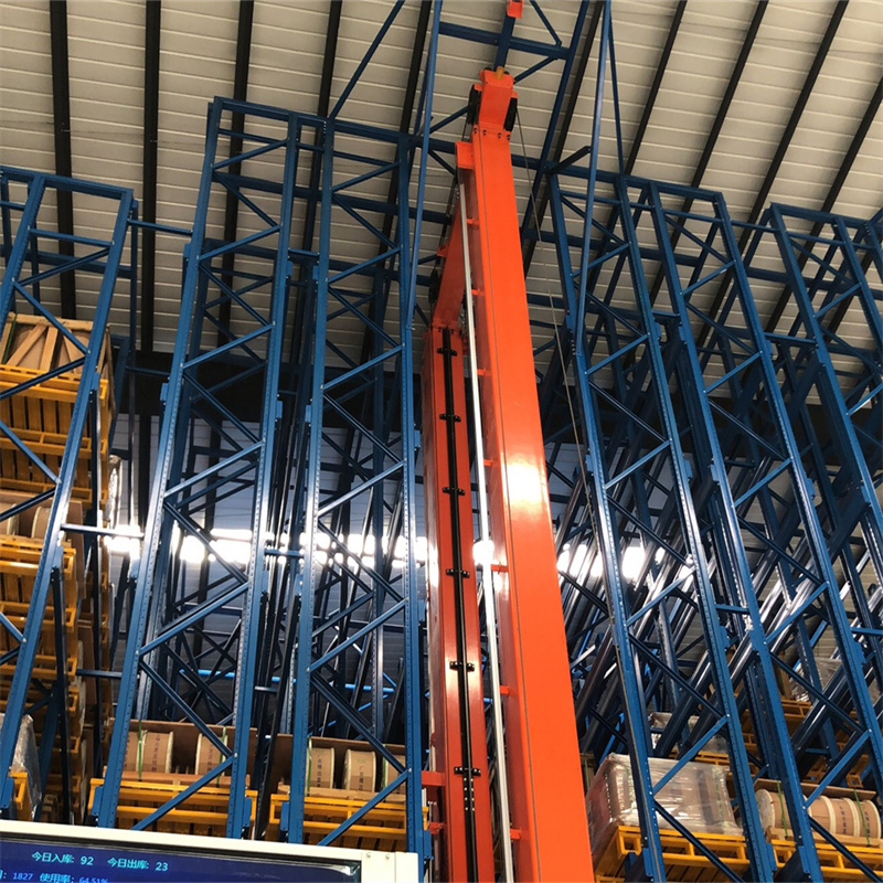 High Density Storage Pallet Racking System Asrs Automatic Racking System for Warehouse