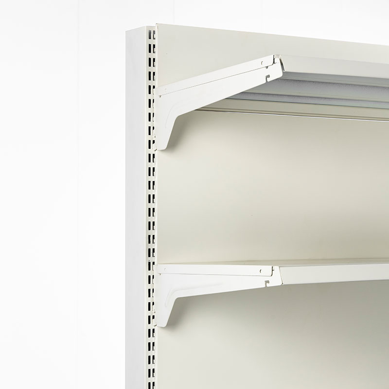 Adjustable L-Shaped Supermarket Shelf for Retail Storage with CE Certification