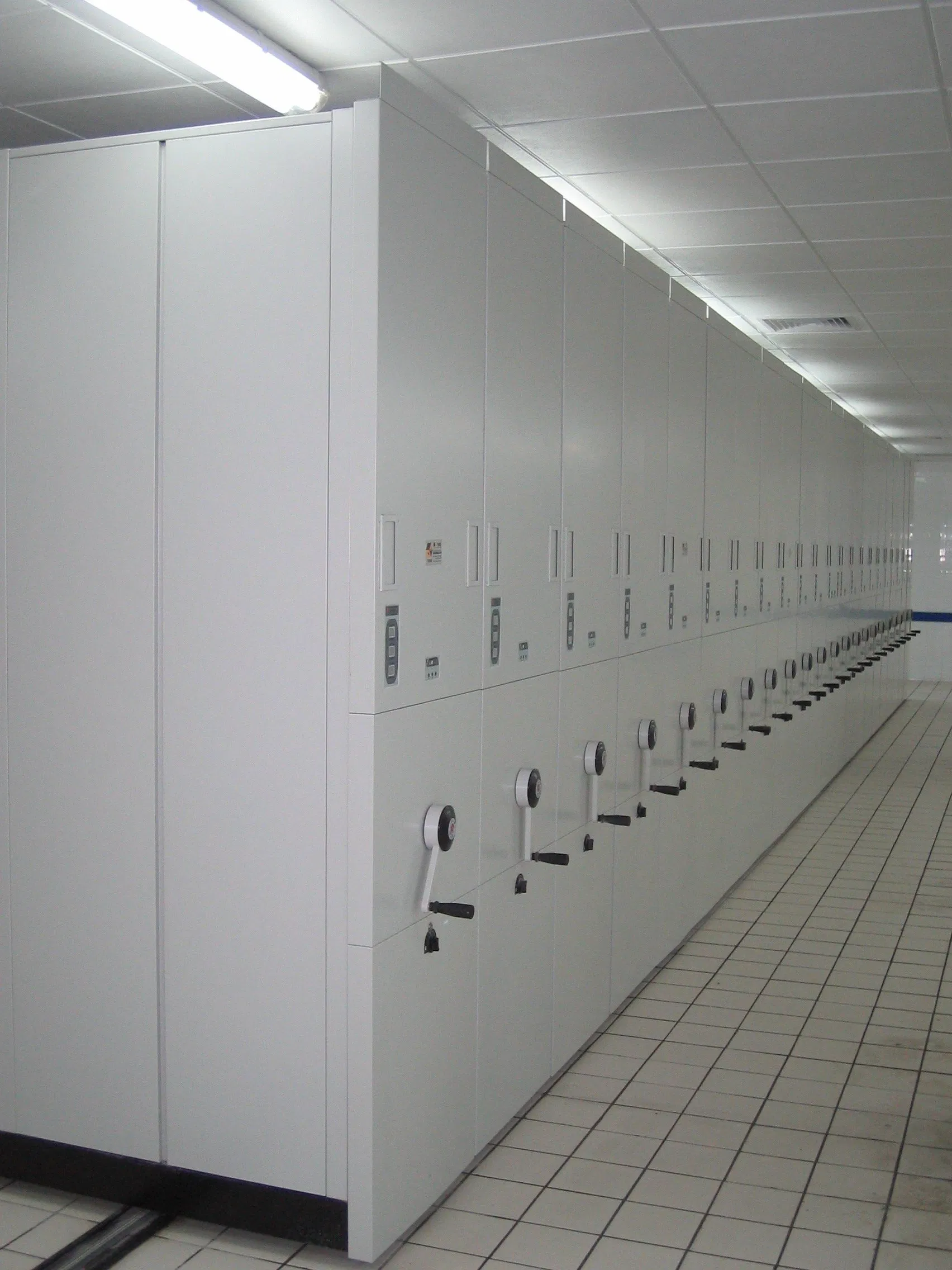 Mobile Shelf Racking System Movable Shelving Archive Cabinet Warehouse Rack System