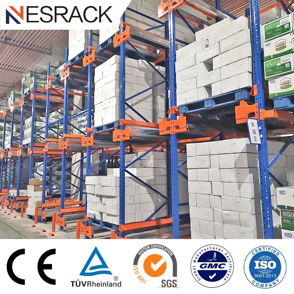 Fifo or Lifo Automatic Radio Shuttle Racking System for Warehouse Storage