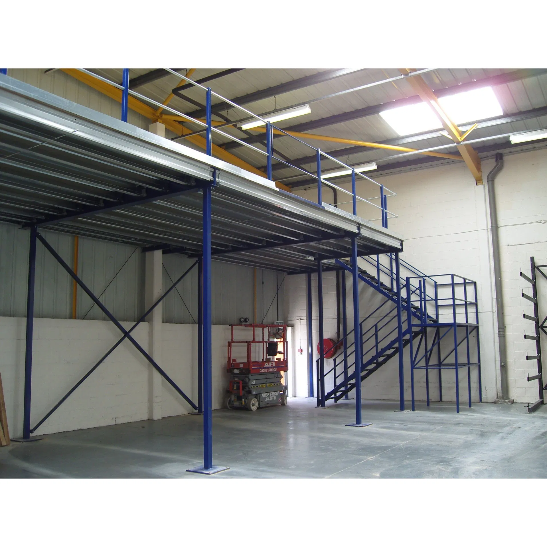 SP157 Warehouse Steel Storage Mezzanine Floor Rack System