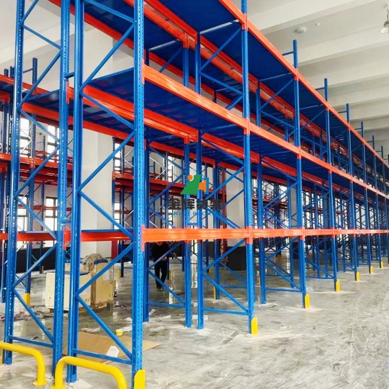 Heavy-Duty Garage Storage Custom Stacking Rack Shelves Industrial Metal Warehouse Rack System Storage Shelf for Warehouse
