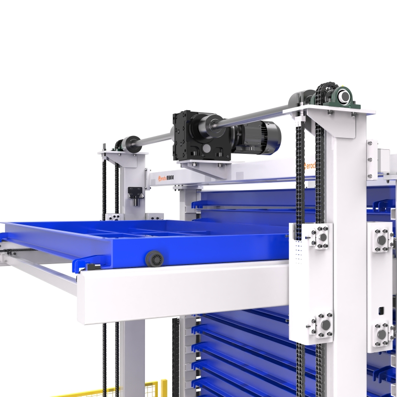 Space-Saving Automated Sheet Metal Storage Racking System