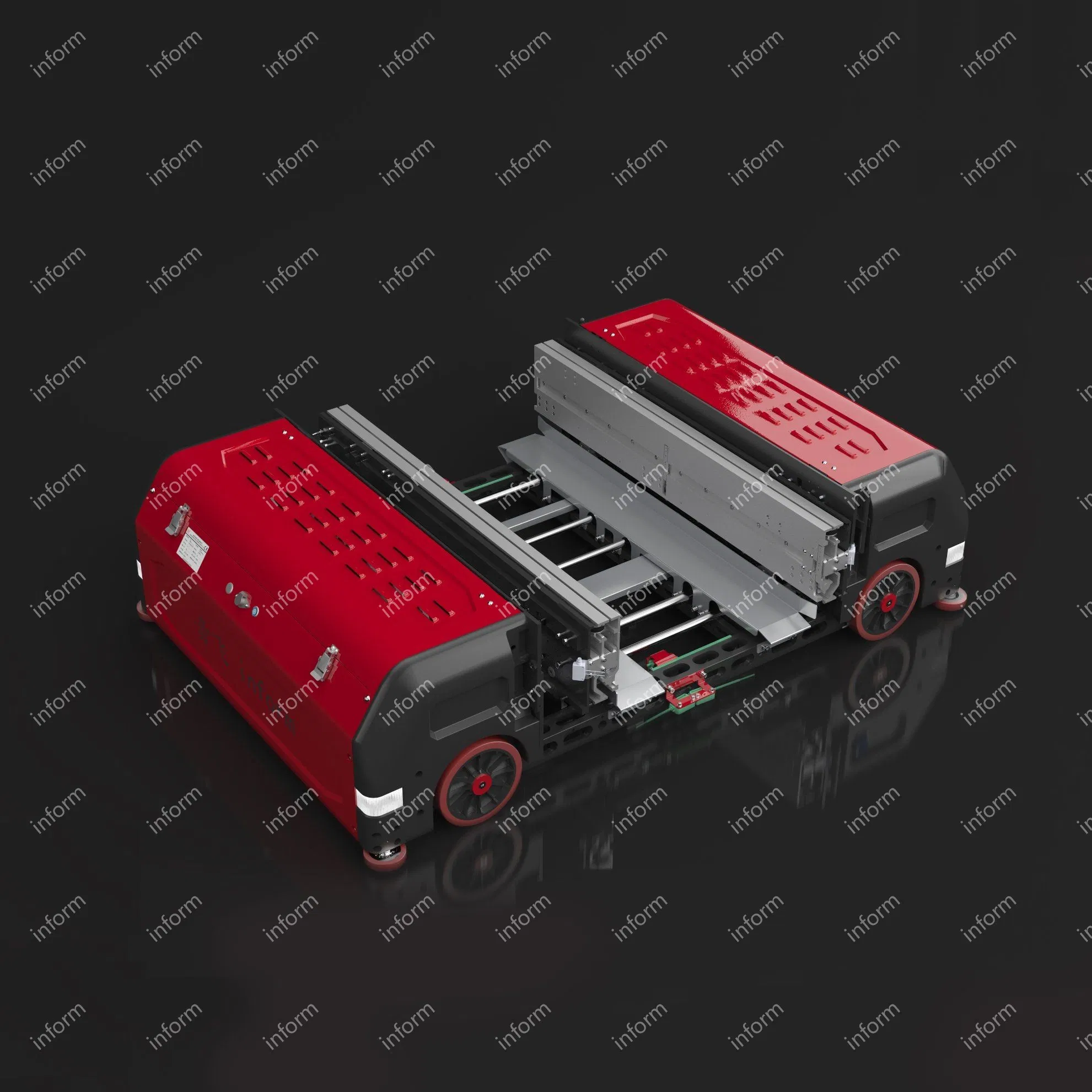 Warehouse Storage Equipment Mobile Light Four Way Radio Shuttle Racking Systems