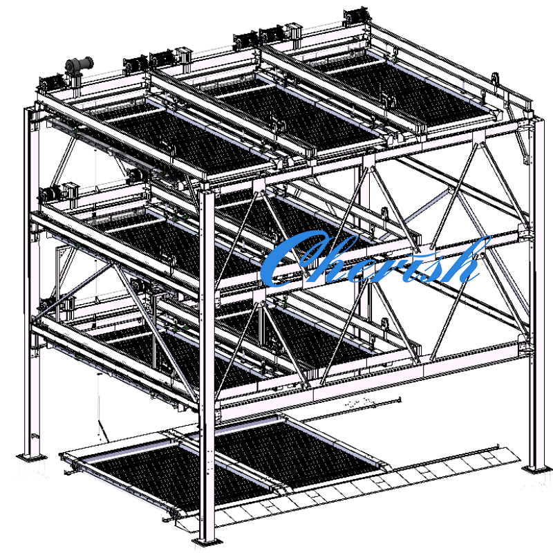 Innovative Sliding Puzzle Parking System: High-Density Automated Multi-Level Vehicle Storage Solution