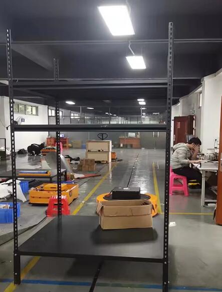 Ultra-Narrow Agv Rack System 500mm Aisle Width Laser-Guided Alignment B2b Space Optimization