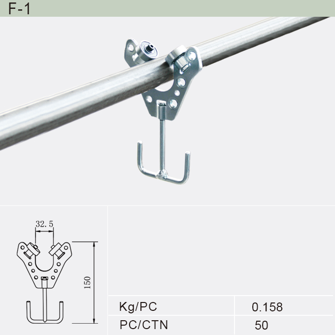 Metal Accessories with White Zinc for Industrial Storages (F-3C)
