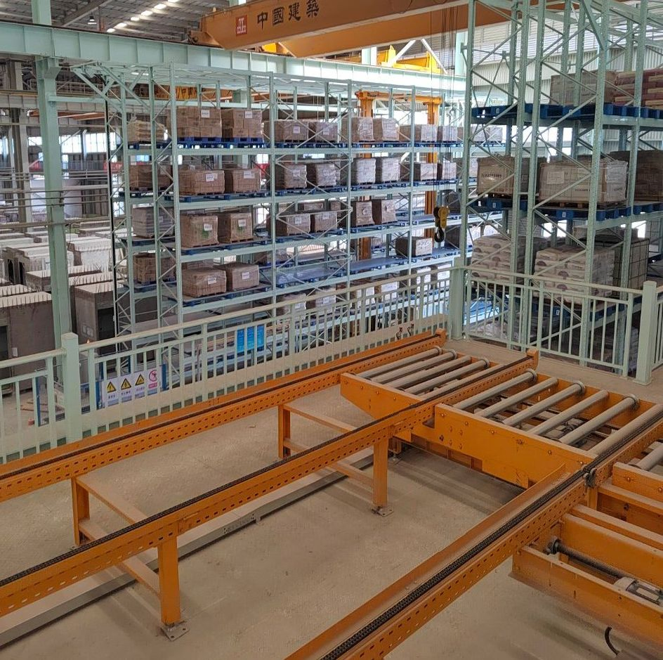 Heavy Duty Mobile Supermarket Shelf Metal-Steel Warehouse Racking System for Storing Fabric
