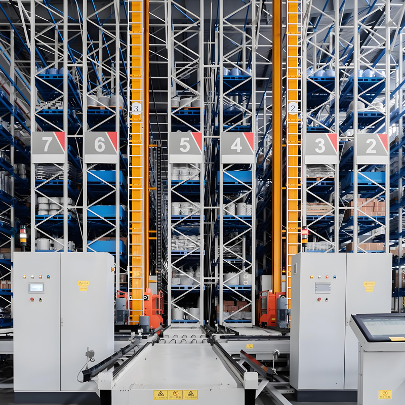 Heavy Duty Industrial High Density Asrs Automated Storage Shelving System