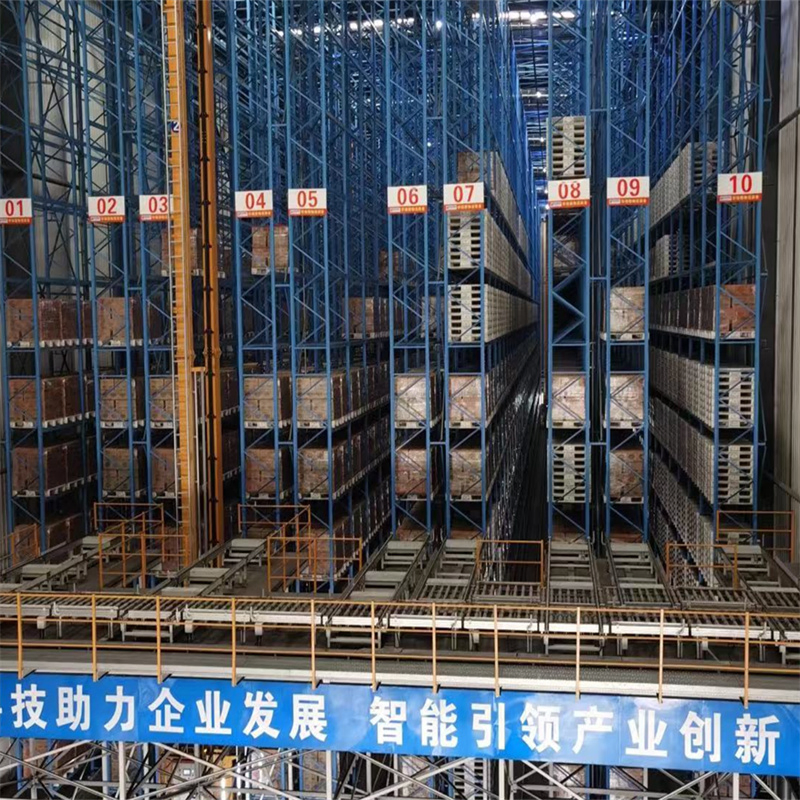 High Density Storage Pallet Racking System Asrs Automatic Racking System for Warehouse