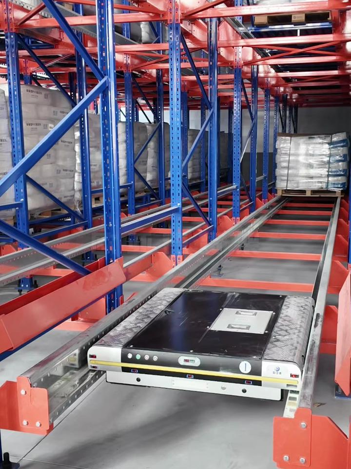 Professional Factory Wholesale Warehouse Storage 2000kgs Shuttle Pallet Rack Radio Shuttle Racking System