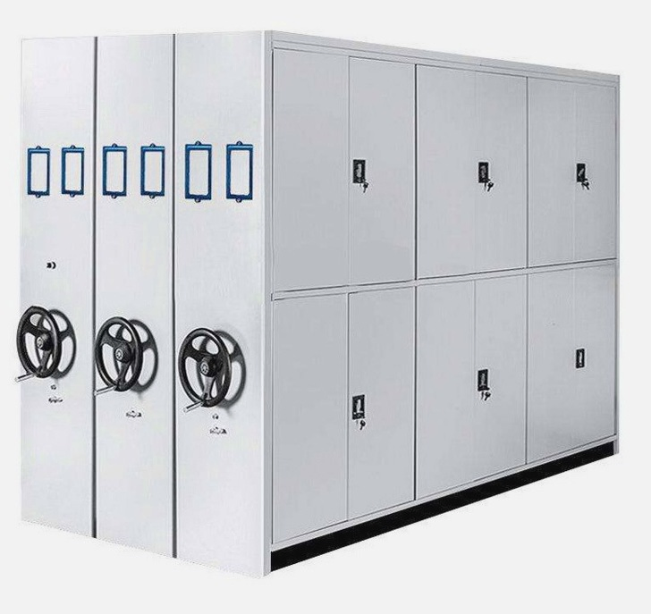 Mobile Compact Shoe Boxes High Density Storage System High