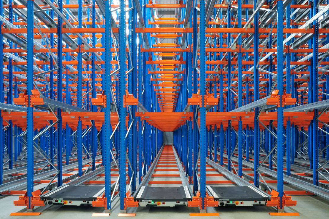 Rack Automated Pallet Storage and Retrieval Smart Warehouse Racking System as/RS with Factory Price