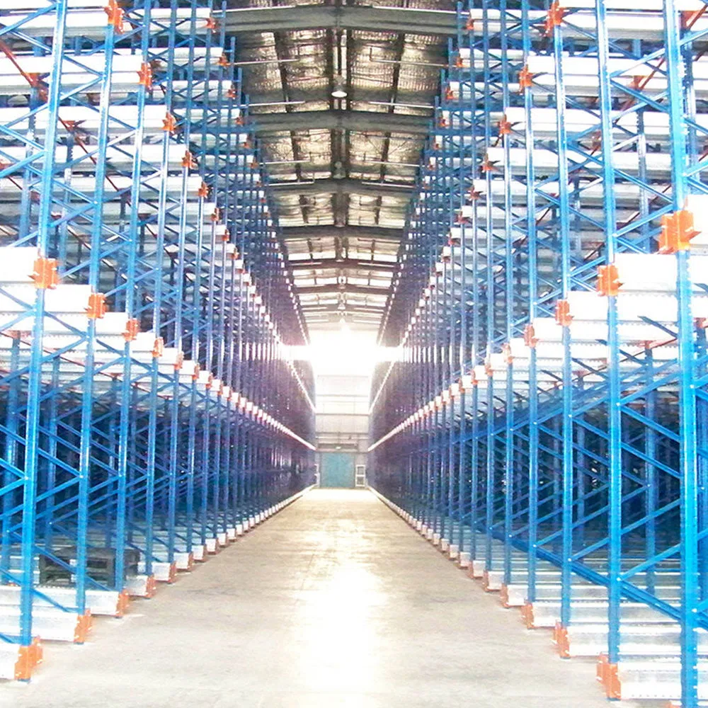 High Density Heavy Duty Radio Shuttle Pallet Racking System for Warehouse Storage