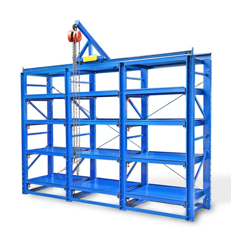 Corner Drive-in Pallet Racking System for High Density Warehouse Storage, Fifo/Lifo Solution, Heavy Duty Steel Frames