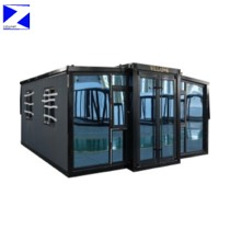 All-in-One Prefab Foldable Unit Quick Install, Safe &amp; Customizable Layouts