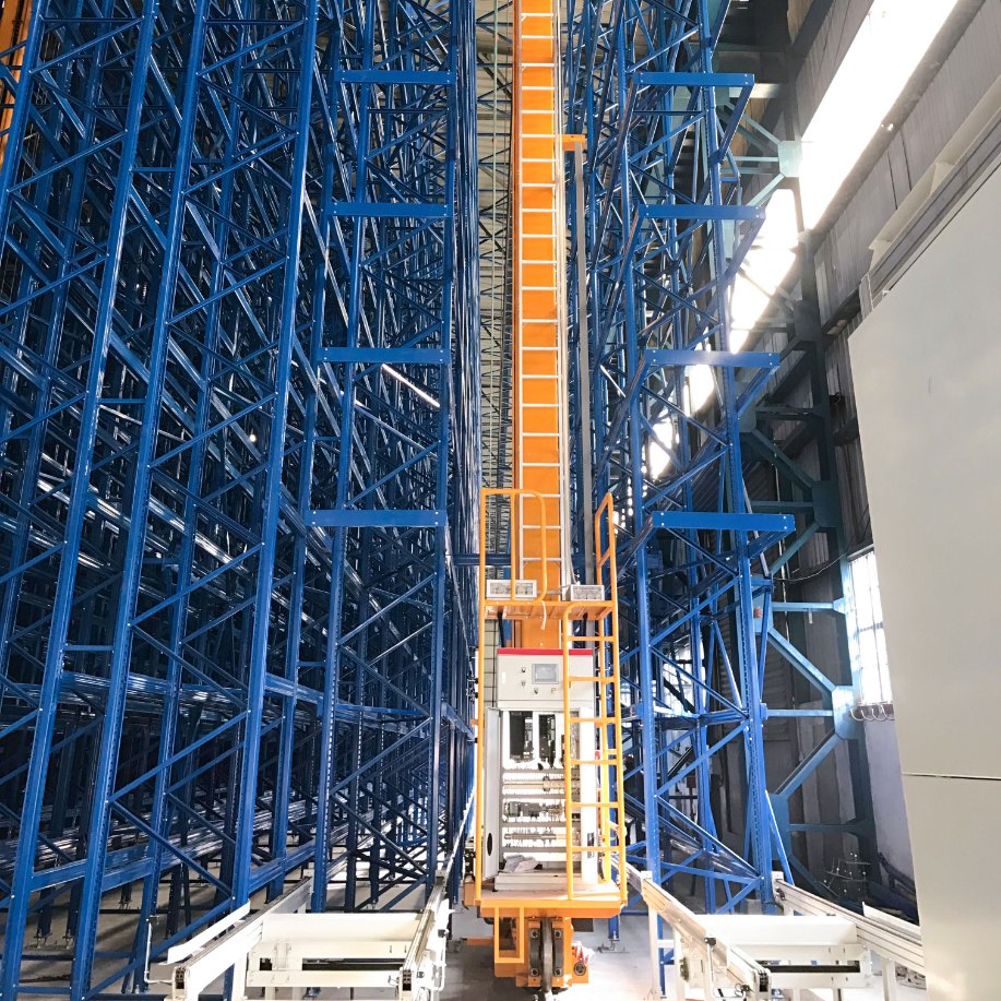 Professional Manufacture Automated Warehouse Stacker Crane Narrow Aisles Storage Crane System
