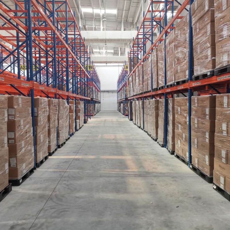 Cheap Price Warehouse Storage Plain Carbon Steel Q235 Heavy Duty Selective Pallet Racking Systems