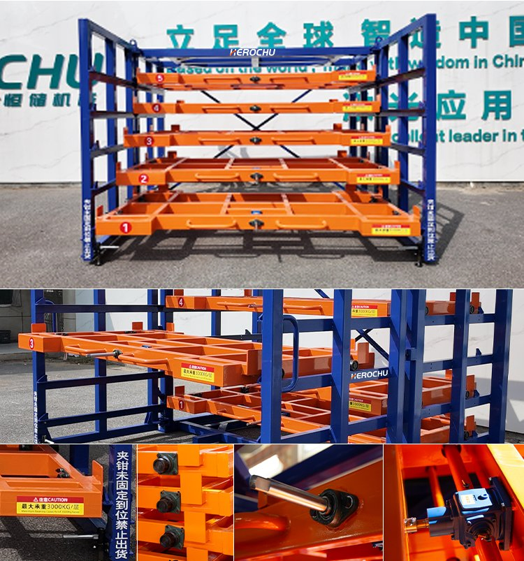 High-Density Drawer Storage System for Sheet Metal Workshop