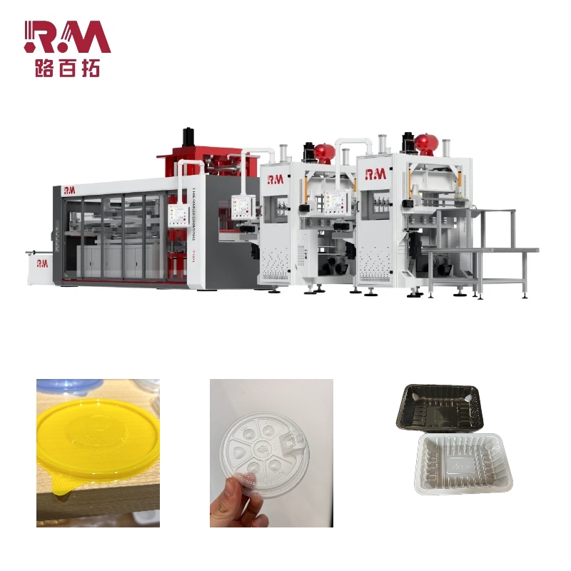 Full-Automatic High-Efficiency Pressure Forming Disposable Multi-Category Thermoforming Machine