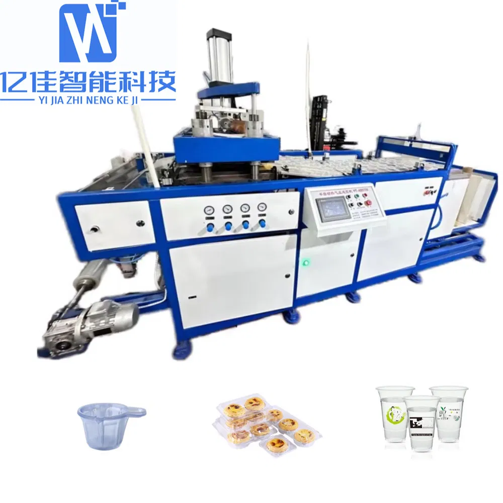 Semi Automatic Plastic Food Container Forming Equipment/Thermoforming Machine/Lunch Tray Forming Machine