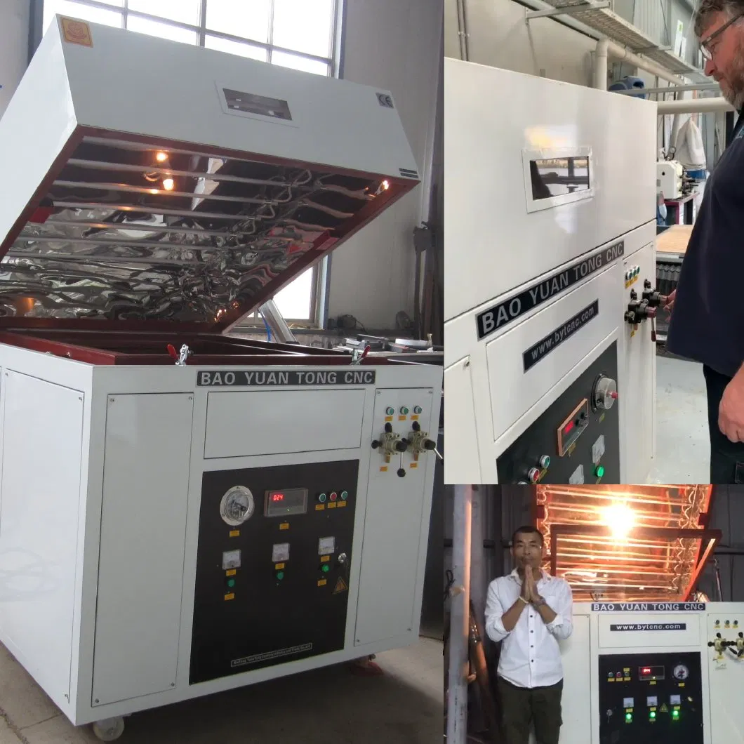 Automatic Sheet Former Vacuum Forming Thermoforming Machine for Plastic ABS PVC Sign Shell Prop Cosplay