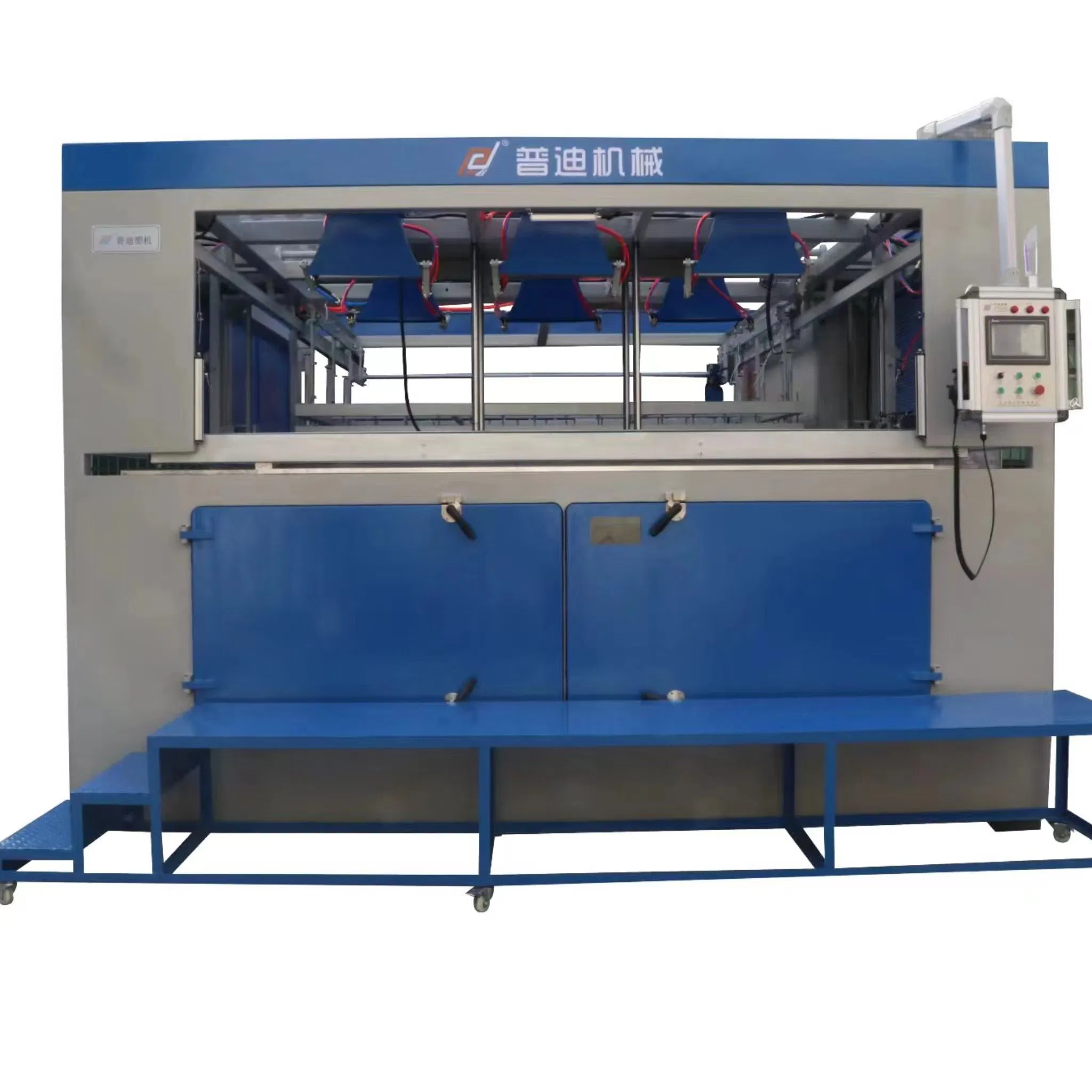 Large-Scale Automatic Vacuum Forming System for Car Parts