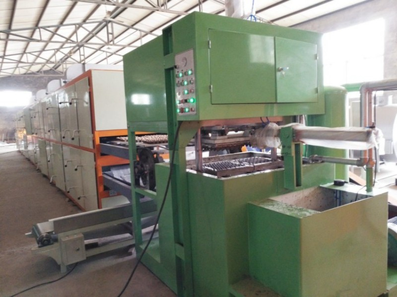 Industrial Automatic Carton Paper Food Tray Making Machine Pizza Cake Box Forming Making Machine