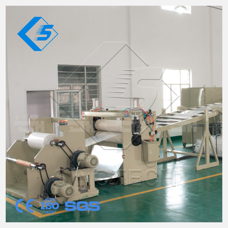 Sinotech Thermoforming Plastic PP PS Pet PLA PE ABS Sheet Film Plastic Sheet Extrusion Production Line