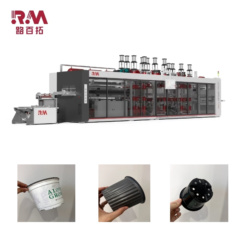Pressure Forming Thermoforming Machine with Online Palletizing &amp; Customization