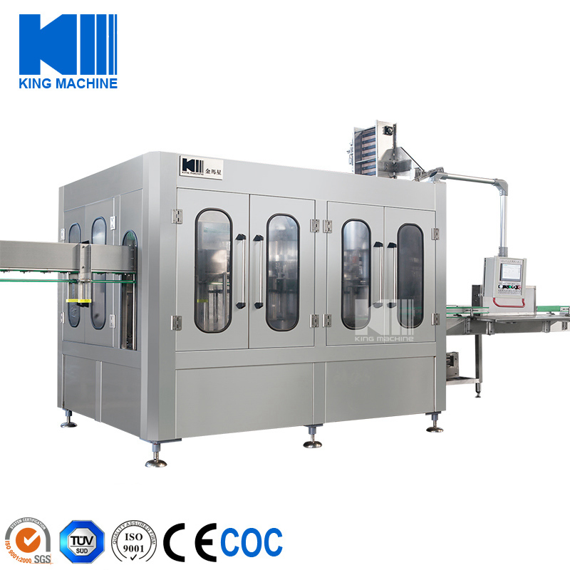 Plastic Thermoforming PE Bottle Filling and Sealing Machine