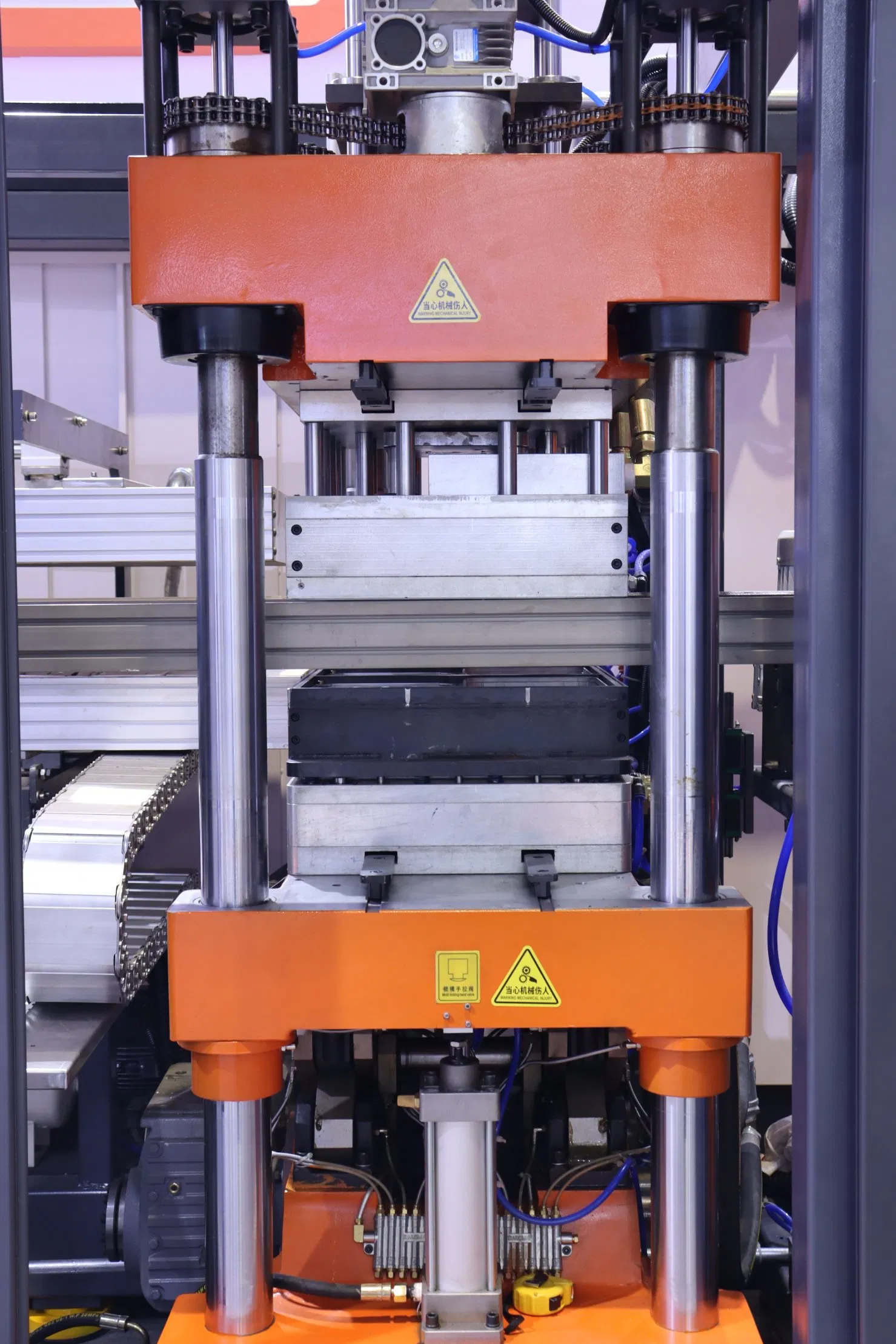 Full Automatic Positive and Negative Hydraulic Pressure Plastic PP Packaging Box Making Forming Machine