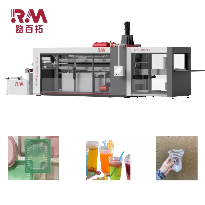 Positive &amp; Negative Pressure Forming Machine - High-Efficiency Disposable Plastic Cup Making
