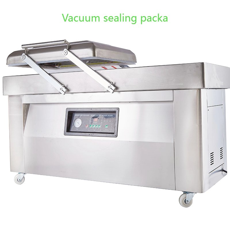 Fried Fries Chips Snacks 14 Head 3L Hopper Multihead Weigher Multi-Function Premade Vacuum Bag Packaging Machine