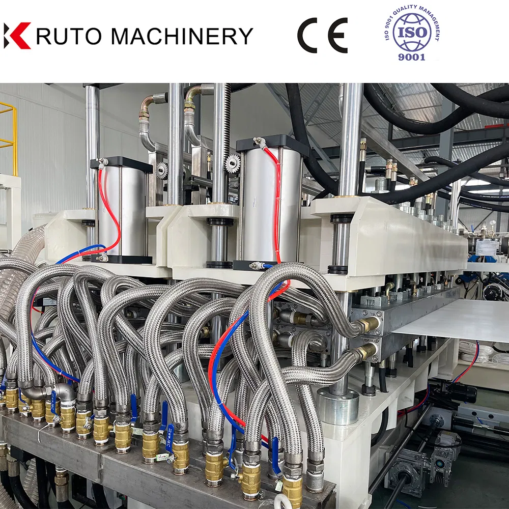 Corrugated Grid PP Hollow Sheet Extrusion Line