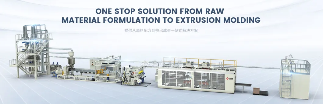 PET PLA Plastic Sheet Production Line