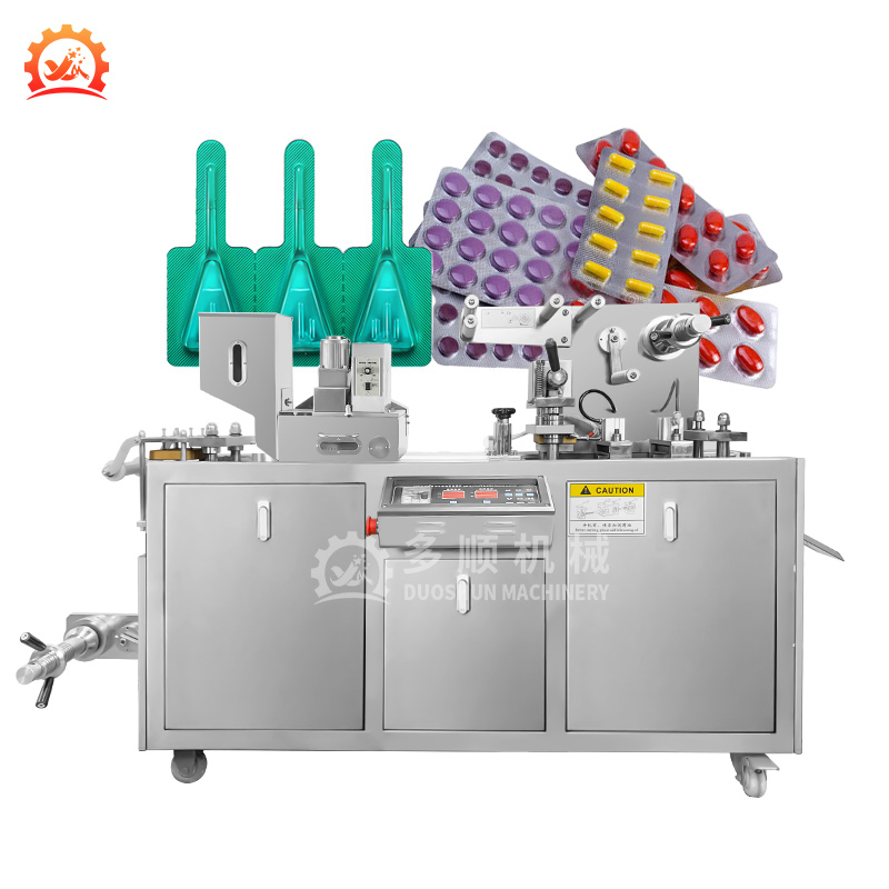 Dpp-115 Butter Honey Liquid Medical Pill Capsule Candy Tablet Blister Packaging Packing Forming Sealing Thermoforming Machine